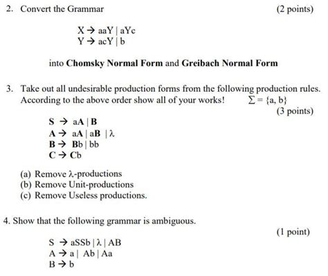 Image result for Convert Grammar into Chomsky Normal Form