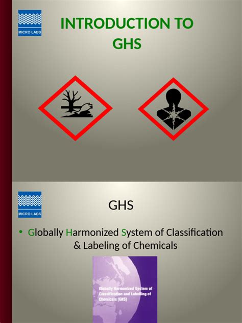 Image result for Introduction to GHS System