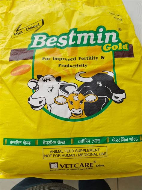 Buy Bestmin Gold Mineral Mixture for Dairy Animals (6Kg) Online at Low ...
