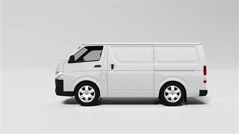 Toyota Hiace Panel Van by ap_89 | 3DOcean