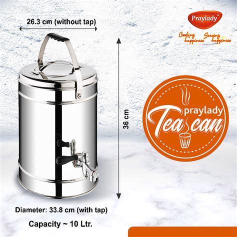 Stainless Steel Tea Urn For Sale (5L, 7.5L, 10L, 15L, 20L)