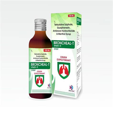 BRONCHEAL-T Syrup Heal Dose