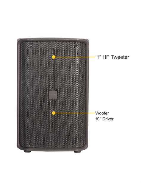 Hawk Pro X-10" Inch 200 Watts Powered Loud Speaker - Hawk