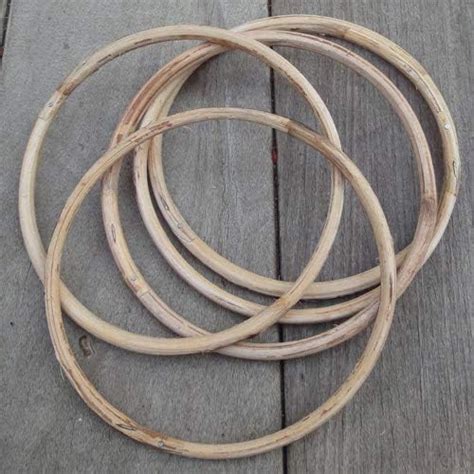 CRAFTCANE Bamboo Cane Ring for for Mela and Other Activities Ring Throw ...