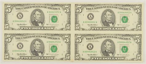 Printable 5 Dollar Bill
