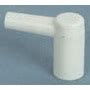 Replacement Suction Elbow, White, 1200CC | Bound Tree