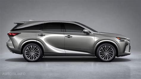 2024 Lexus RX L Poses Digital Threat for North America’s Three-Row, 7-Seat SUVs - autoevolution