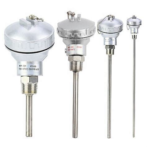 RTD-PT100 Temperature Sensor Probe 1/2\ NPT Thread | Ubuy India