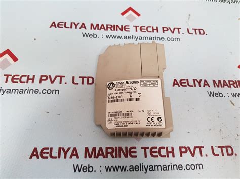 Allen-bradley 1769-ecr compact i/o right end cap/terminator ser A rev 2 ...