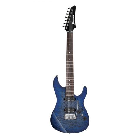 Ibanez AZ427P2QM Premium 7-String Electric Guitar Twilight Blue Burst
