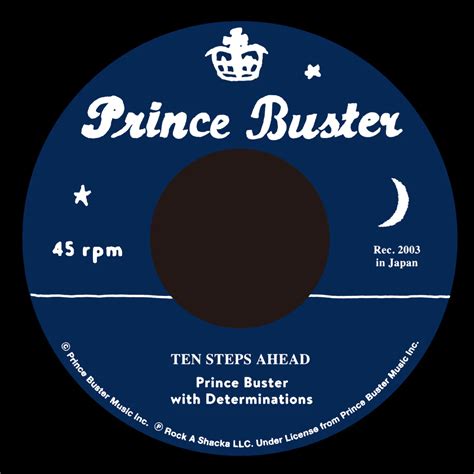 7” Ten Steps Ahead - Prince Buster With Determinations ｜Prince Buster ...