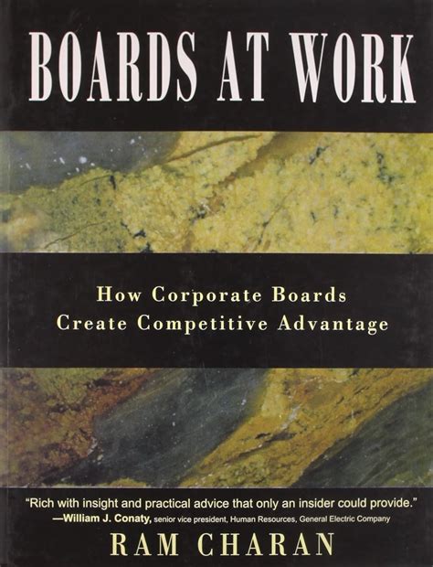 Buy Boards at Work: How Corporate Boards Create Competitive Advantage ...