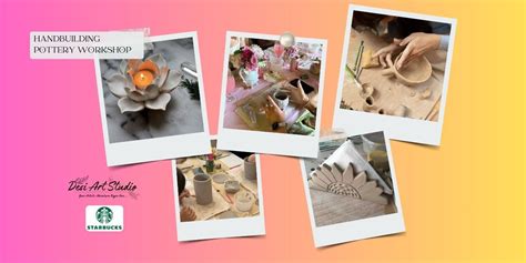 Handbuilding Pottery Workshop - Desi Art Studio workshops Event Tickets ...