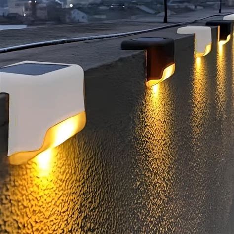 GIGAWATTS Boundary Solar Stairs Light Automatic Sensor Weather ...