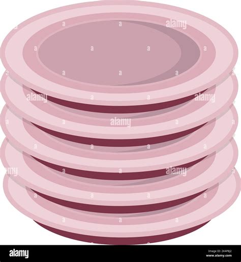Stacked Plates Clip Art
