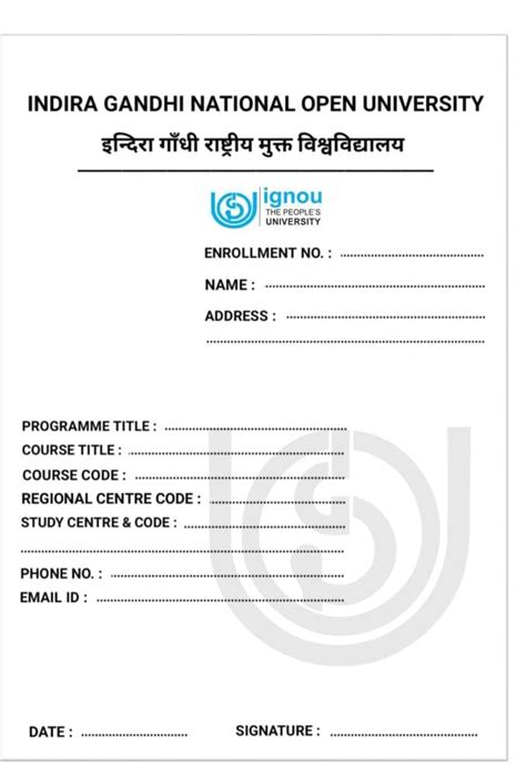 Image result for IGNOU Assignment Download