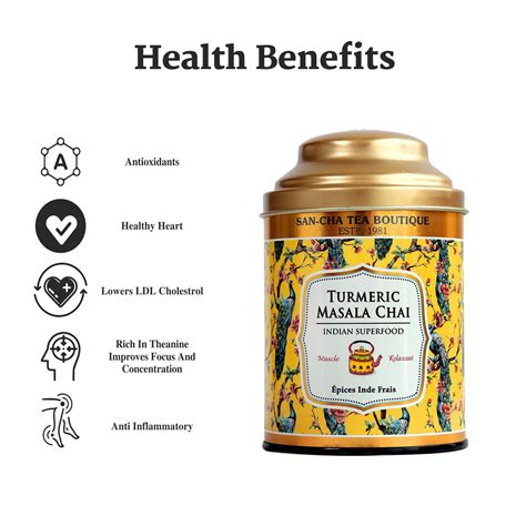 Turmeric Tea|Turmeric Herbal Tea|Chai Masala Powder|Sancha Tea – Sancha ...