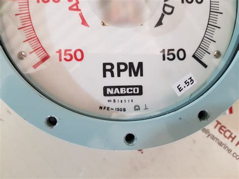 Nabco nfe-150s rpm meter – Aeliya Marine Tech