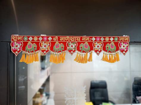 Buy Collectible India Multicolour toran/bandarwar/bandarwal for Main ...