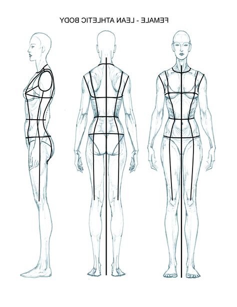 Costume Design Template Female