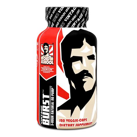 Buy Old School Vintage Burst Nitric Oxide Supplement for Men & Women ...