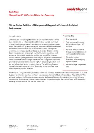 ICP MS Instruments - Inductively Coupled Plasma | Analytik Jena GmbH