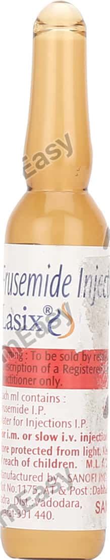 Lasix Injection: Uses, Side-effects, Price, Dosage & More Info - PharmEasy