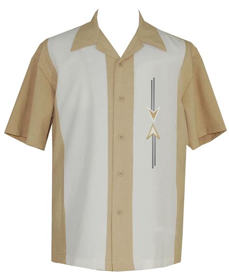 1950s Style Men's Shirts- Bowling, Hawaiian, Rockabilly Shirts