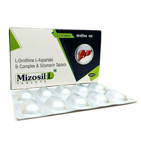 Mizosil-L Tablets Conch Healthcare Pvt. Ltd.