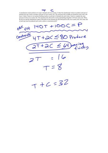 Linear Programming Sample Problems 的图像结果