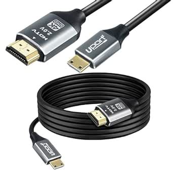 Buy UPORT Mini HDMI To HDMI Cable With High Speed,4K@60HZ (2.0 V ...