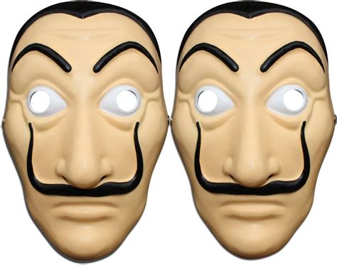 Money Heist Mask Dali Mask Unisex Costume Salvador Nepal | Ubuy