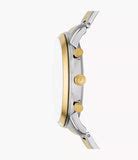 Fossil Neutra Chronograph Two-Tone Stainless Steel Watch - FS6112 ...