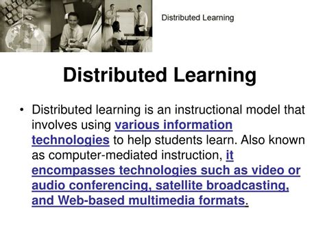 Image result for Distributed Learning Examples