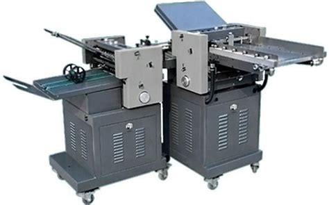 Automatic Vacuum Feed Paper Folding Machine With Cross Fold Attachment ...