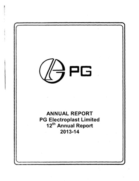 PG Electroplast Limited