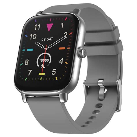 Buy Noise ColorFit Icon Buzz Smart Watch, Silver Grey at Best Price on ...