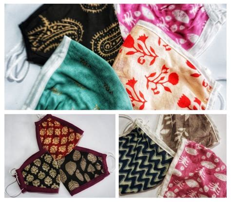 From Madhubani to Jaipuri block prints, masks are getting a facelift in ...