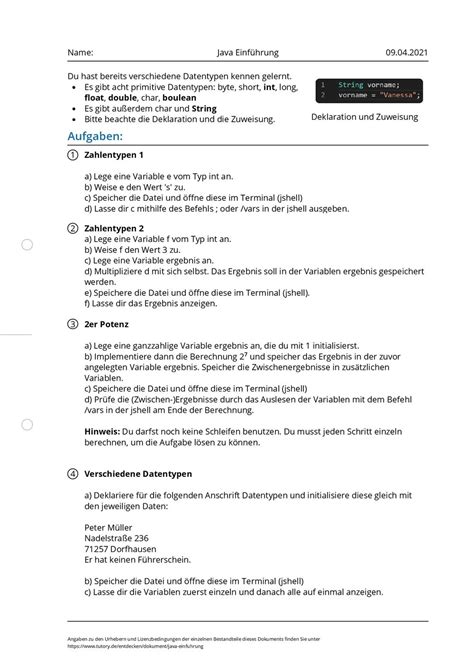 Java Einfuhrung 的图像结果