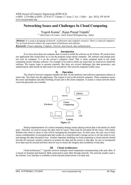 Image result for Cloud Computing Networking Challenges