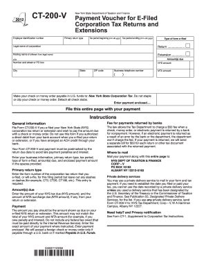 NY DTF CT-200-V 2012 - Fill out Tax Template Online