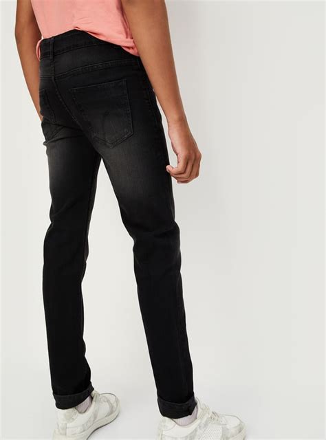 Buy Boys Slim Fit Washed Jeans Online at just Rs. 599.0 - 1000013834179 ...