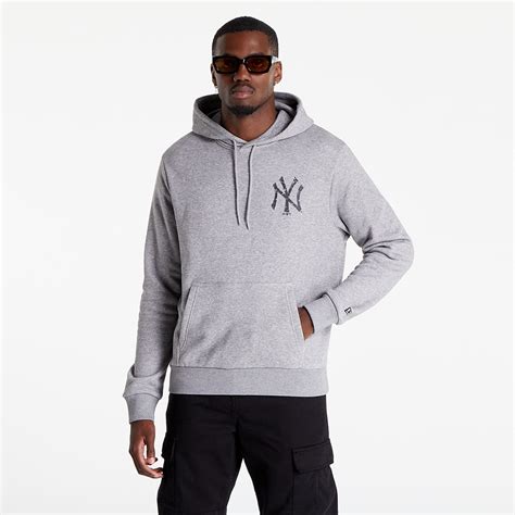 Hoodies and sweatshirts New Era New York Yankees Logo Infill Grey ...