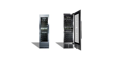 Perlick CR24D-1-4R 24 Inch Wide 86 Bottle Capacity Built-In Wine Cooler ...