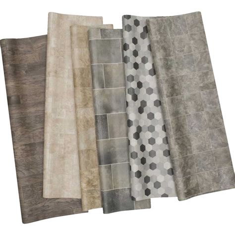 Mohawk Home 6 Ft. x 8 Ft. Assorted Vinyl Remnant Floor Covering ...