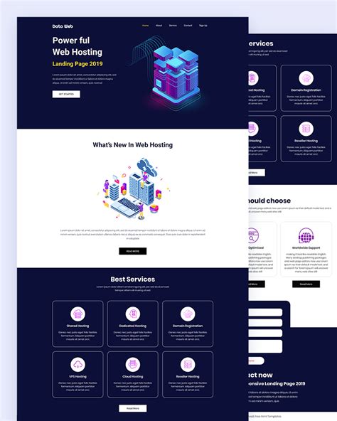 Image result for HTML Website for Data