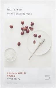 innisfree My Real Squeeze Mask - Shea Butter(sheet mask) - Price in ...