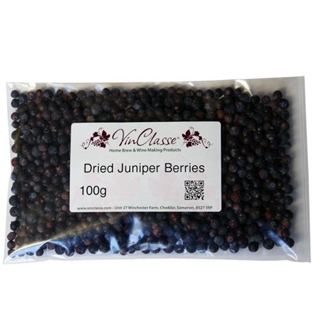 Dried Juniper Berries - 100g Bag - The Homebrew Centre