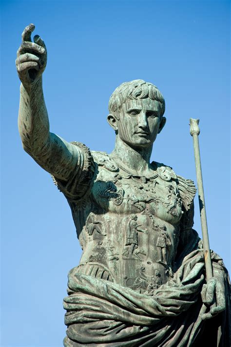 Bust of the Emperor Augustus (Illustration) - World History Encyclopedia