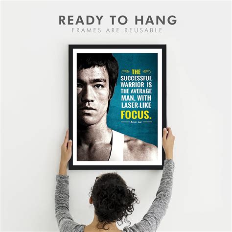 Buy Chaka Chaundh - Bruce Lee Quotes Posters with Frame - Bruce Lee ...